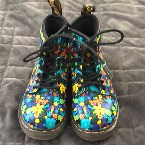 NWOT Dr. Martens Faux Lace Up Kids Boots